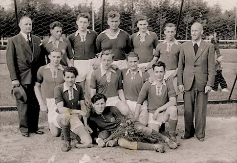 Handballmannschaft des TSG in den 1950er Jahren